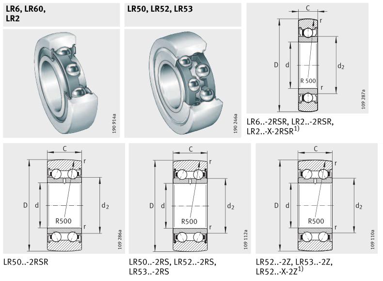 Подшипник lr5003 2rs